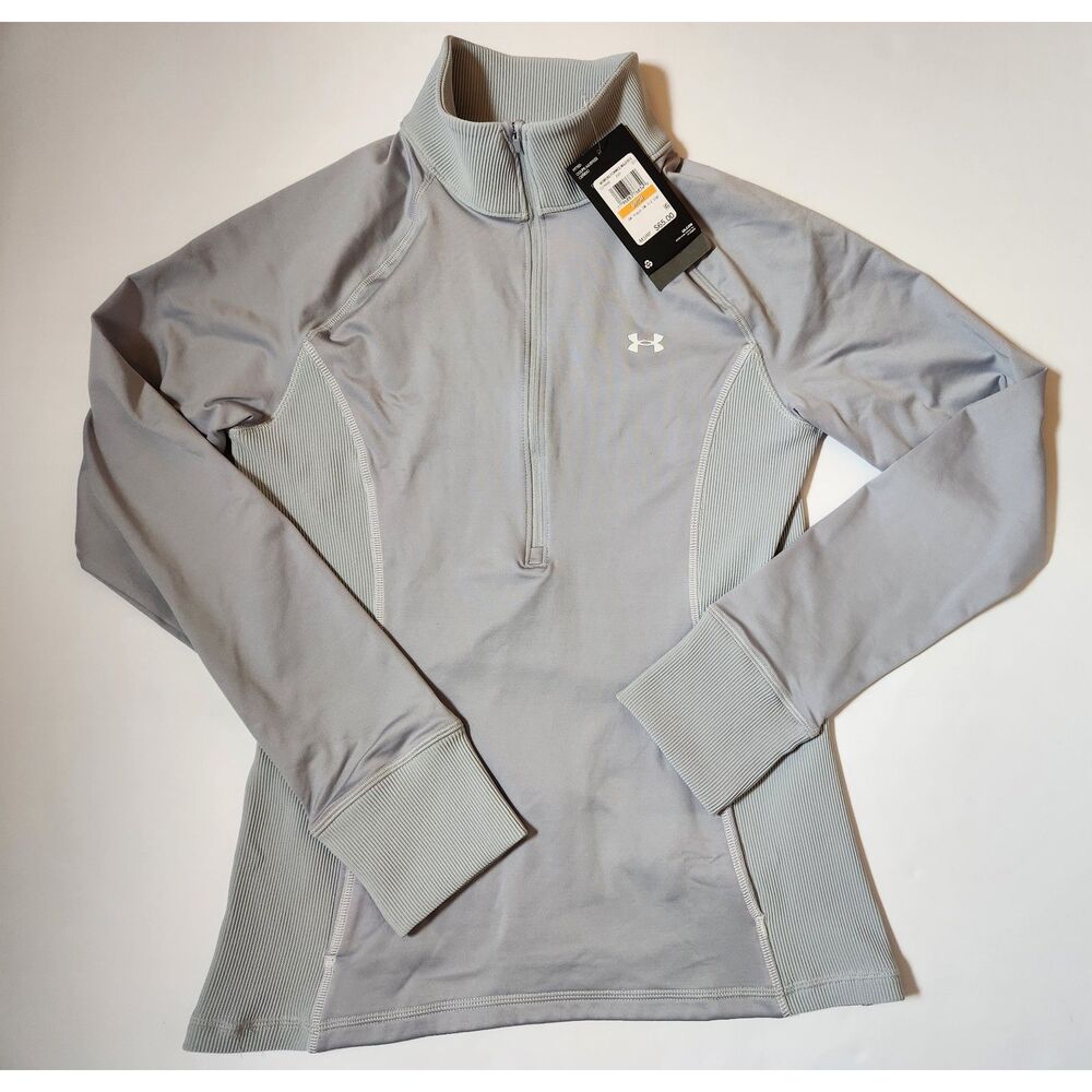 Under Armour HeatGear Women’s Small Fitted 1/2 Zip Long Sleeve